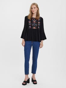 Vero Moda VMGINA Top -Black - 10277294
