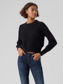 Vero Moda VMPLENTY Pullover -Black - 10277305