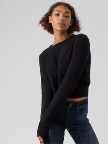 Vero Moda VMPLENTY Pullover -Black - 10277305