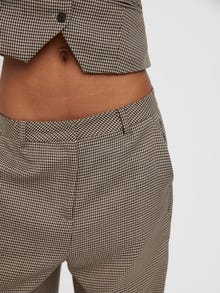 Vero Moda Laia jalaosaga lõige Keskmine vöökoht Püksid -Oatmeal - 10277420