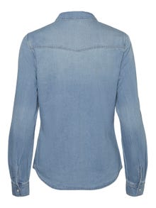 Vero Moda VMMARIA Hemd -Light Blue Denim - 10277523