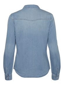 Vero Moda VMMARIA Shirt -Light Blue Denim - 10277523