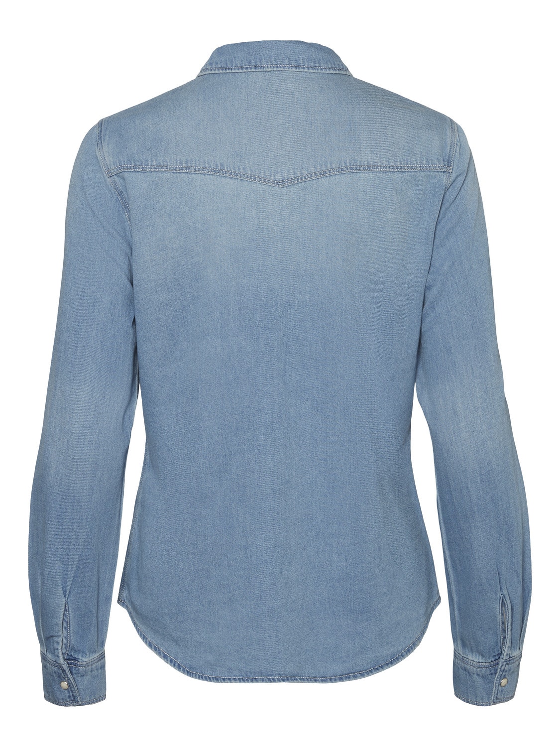 Vero Moda VMMARIA Skjorta -Light Blue Denim - 10277523