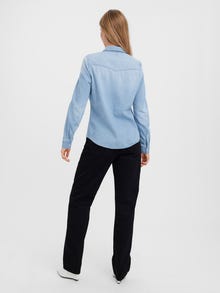 Vero Moda VMMARIA Hemd -Light Blue Denim - 10277523
