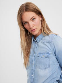 Vero Moda VMMARIA Hemd -Light Blue Denim - 10277523