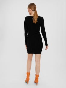 Vero Moda VMKANZ Krótka sukienka -Black - 10277560