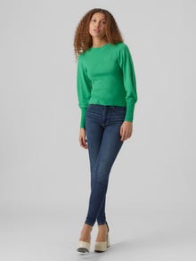 Vero Moda VMHOLLYKARISPUFF Pullover -Bright Green - 10277805