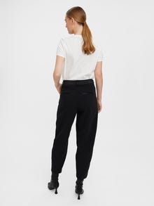 Vero Moda VMLAURA High rise Trousers -Black - 10277870