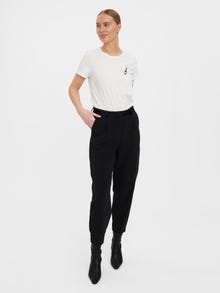Vero Moda VMLAURA Høj talje Bukser -Black - 10277870