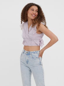Vero Moda VMWONDA Tops -Misty Lilac - 10277881