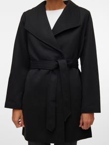 Vero Moda VMVERODONAVIVIAN Mantel -Black - 10278026