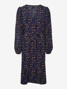 Vero Moda VMANNE Long dress -Mazarine Blue - 10278149