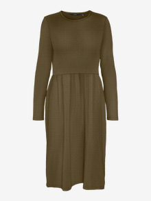 Vero Moda VMVICKIE Long dress -Dark Olive - 10278189