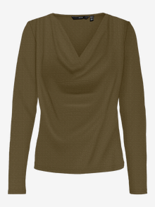 Vero Moda VMVICKIE T-Shirt -Dark Olive - 10278191
