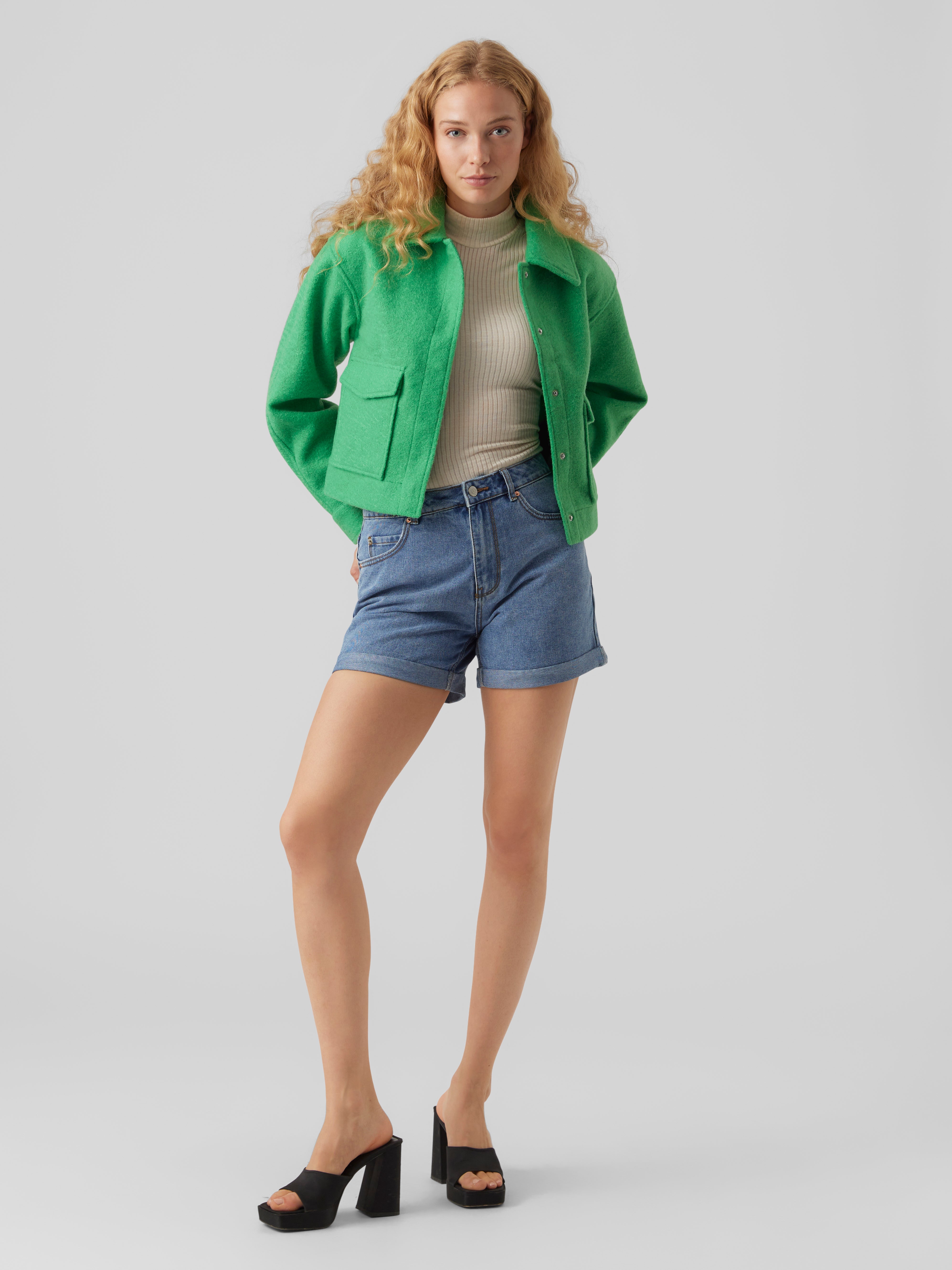 Vero moda green on sale jacket