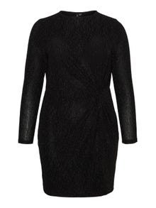 Vero Moda VMKANZ Kort kjole -Black - 10278225