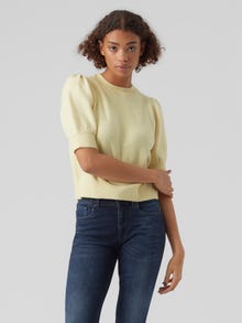Vero Moda VMDOFFY Genser -Lemon Meringue - 10278313