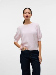 Vero Moda VMDOFFY Neulepuserot -Pink-A-Boo - 10278313