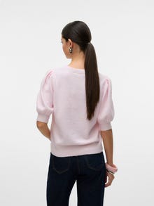 Vero Moda VMDOFFY Neulepuserot -Pink-A-Boo - 10278313