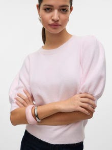 Vero Moda VMDOFFY Neulepuserot -Pink-A-Boo - 10278313