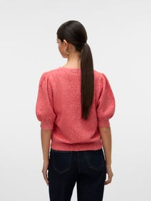 Vero Moda VMDOFFY Pullover -Fiery Red - 10278313