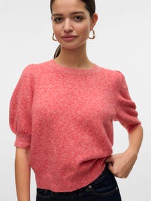 Vero Moda VMDOFFY Pullover -Fiery Red - 10278313