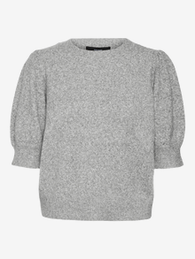 Vero Moda VMDOFFY Pull-overs -Light Grey Melange - 10278313