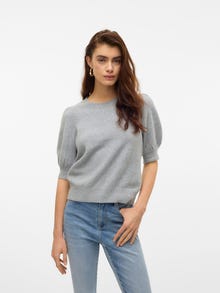 Vero Moda VMDOFFY Pull-overs -Light Grey Melange - 10278313