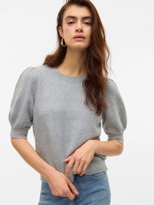 Vero Moda VMDOFFY Pull-overs -Light Grey Melange - 10278313