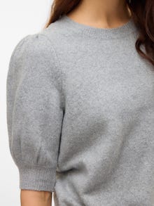 Vero Moda VMDOFFY Pull-overs -Light Grey Melange - 10278313