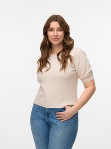 Vero Moda VMDOFFY Pullover -Silver Gray - 10278313