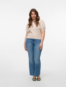 Vero Moda VMDOFFY Pullover -Silver Gray - 10278313