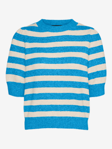 Vero Moda VMDOFFY Pullover -Azure Blue - 10278313