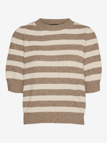 Vero Moda VMDOFFY Neulepuserot -Silver Mink - 10278313