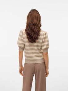 Vero Moda VMDOFFY Neulepuserot -Silver Mink - 10278313