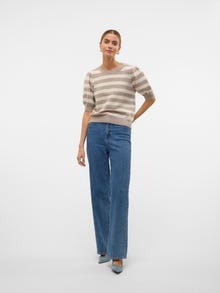 Vero Moda VMDOFFY Genser -Moon Rock - 10278313