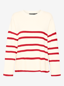 Vero Moda VMSABA Pullover -Birch - 10278319