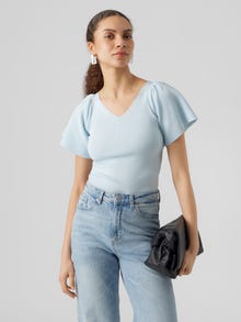 Vero Moda VMGINNY Pullover -Skyway - 10278323