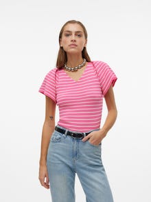 Vero Moda VMGINNY Trøje -Raspberry Sorbet - 10278323