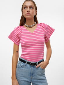 Vero Moda VMGINNY Trøje -Raspberry Sorbet - 10278323