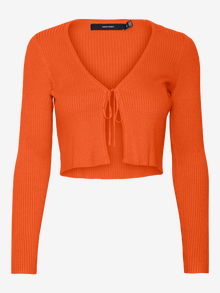 Vero Moda VMGLORY Knit Cardigan -Scarlet Ibis - 10278326