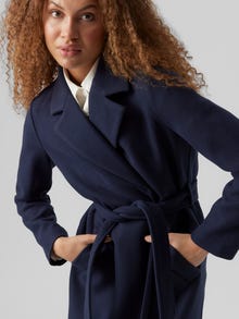 Vero Moda VMFORTUNEAYA Kabát -Navy Blazer - 10278330