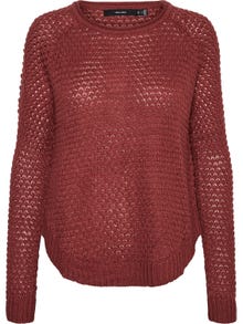 Vero Moda VMESME Sweter -Dry Rose - 10278443