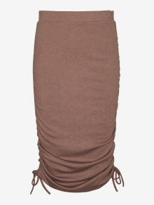 Vero Moda VMALFIE Lang nederdel -Deep Taupe - 10278501