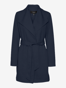 Vero Moda VMVERODONAVIVIAN Płaszcz -Navy Blazer - 10278571