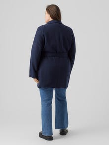 Vero Moda VMVERODONAVIVIAN Płaszcz -Navy Blazer - 10278571
