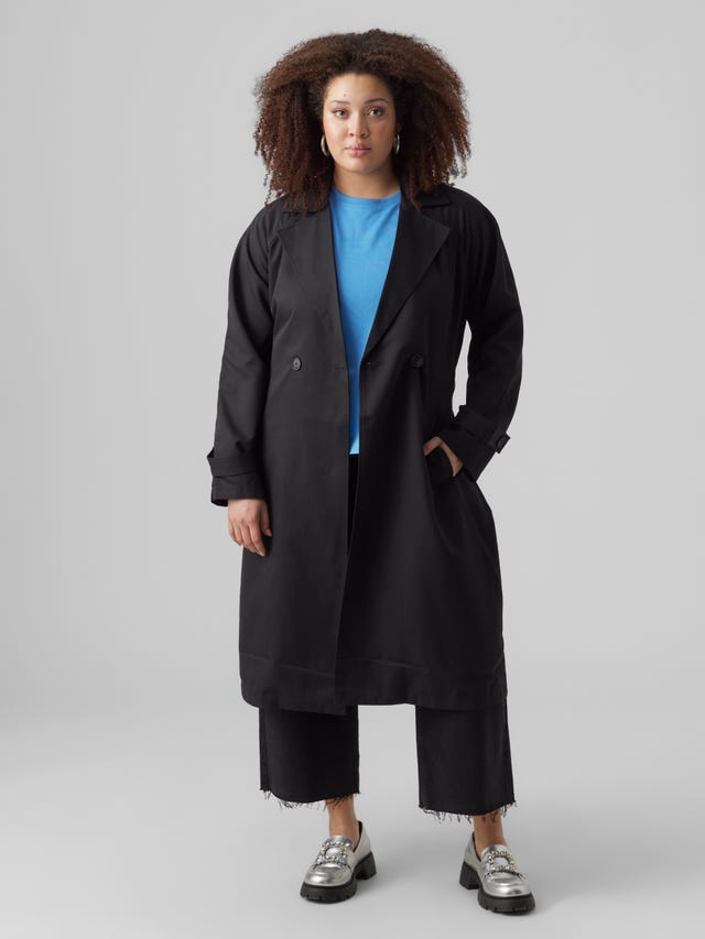 detaljeret Uforudsete omstændigheder aktivt Plus size jakker & frakker til damer | VERO MODA Curve