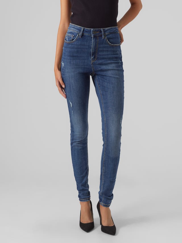 Vero Moda VMSOPHIA Taille haute Skinny Fit Jeans - 10278603