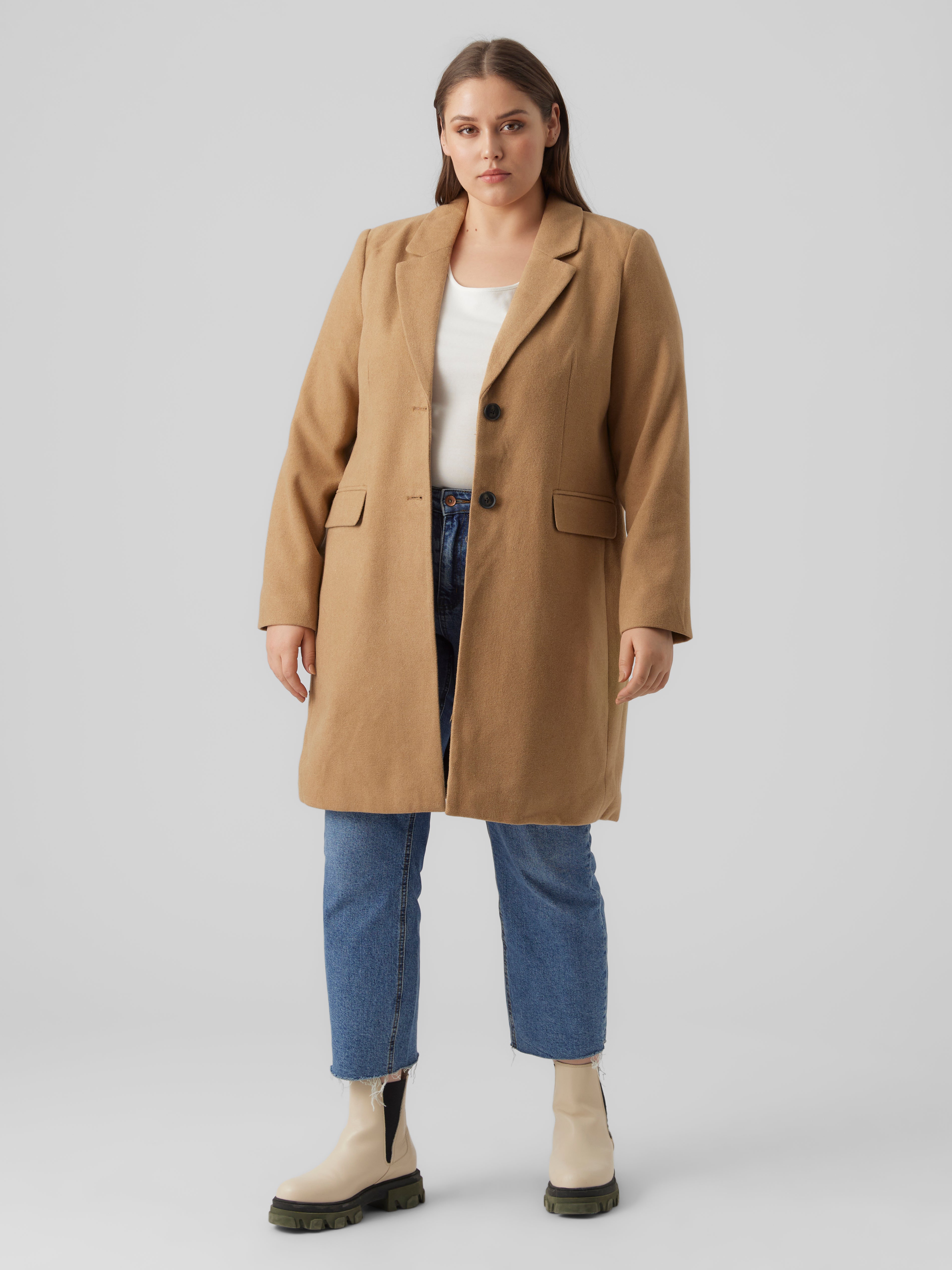 VMGIANNA Coat | Dark Brown | Vero Moda® 