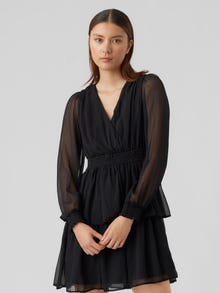 Vero Moda VMKAYA Kurzes Kleid -Black - 10278648